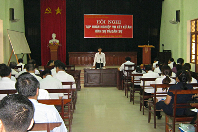 Quang cảnh Hội nghị