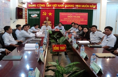 Hội nghị trực tuyến toàn quốc sơ kết công tác thanh tra 6 tháng đầu năm 2013, tại điểm cầu Đồng Tháp