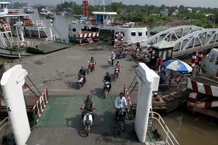 Công ty TNHH MTV Công trình cầu phà thành phố Hồ Chí Minh - đơn vị đầu tiên Đoàn thanh tra làm việc trong đợt thanh tra này