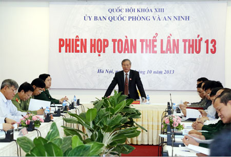 Quang cảnh Phiên họp