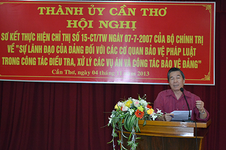 hí Nguyễn Hữu Lợi, Phó Bí thư Trường trực Thành ủy