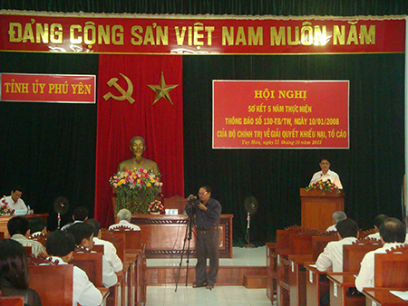 Quang cảnh Hội nghị