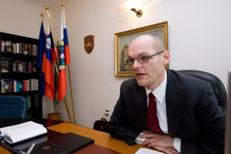 Ông Goran Klemencic - Người đứng đầu Ủy ban chống tham nhũng Slovenia
