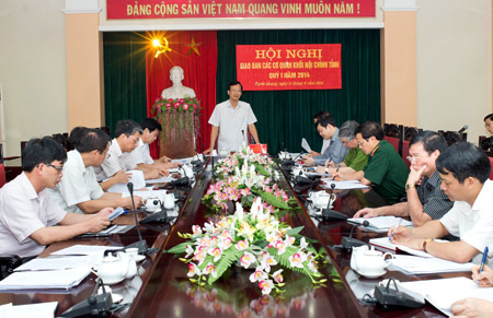 Quang cảnh Hội nghị