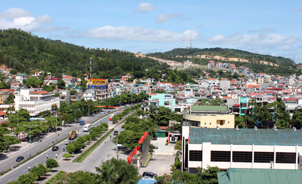 Một góc thành phố Hạ Long, tỉnh Quảng Ninh