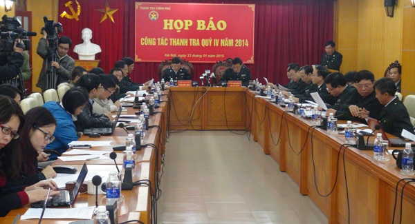 Quang cảnh buổi họp báo