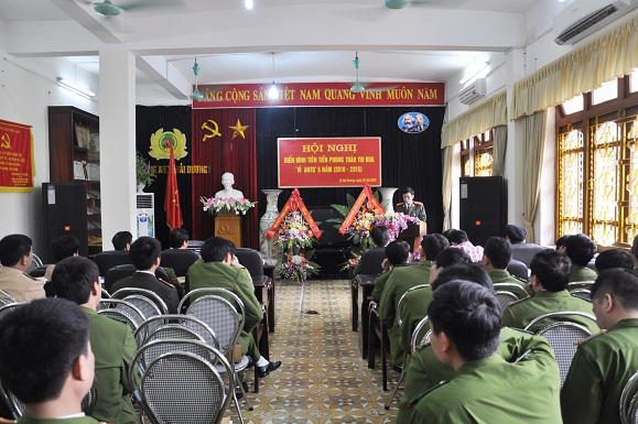 Một Hội nghị triển khai công tác đảm bảo an ninh trật tự của Công an tỉnh Hải Dương