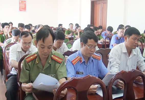 Hội nghị tổng kết thực hiện quy chế liên ngành giữa các cơ quan: công an, viện kiểm sát nhân dân và tòa án nhân dân tỉnh Đồng Nai về công tác đấu tranh phòng chống tội phạm 