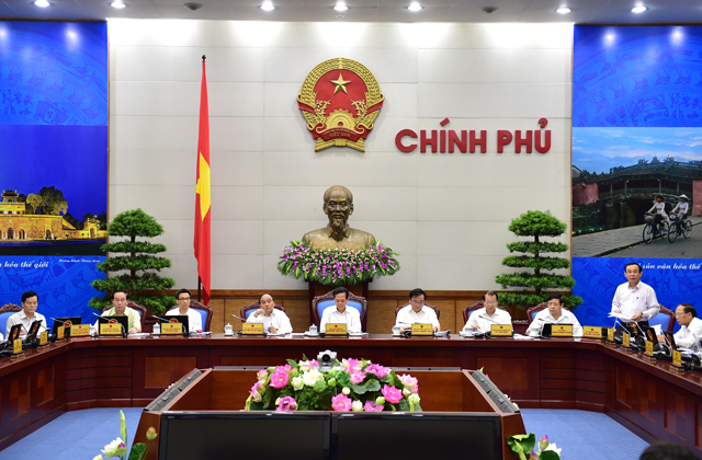 Phiên họp Chính phủ thường kỳ tháng 10 năm 2015