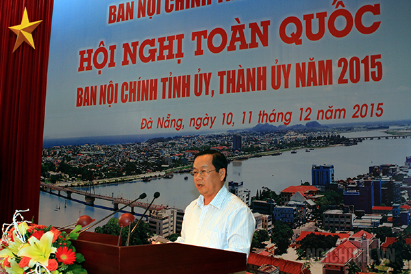 Đồng chí Nguyễn Hoàng Thông, Phó trưởng Ban Nội chính Tỉnh ủy Kiên Giang