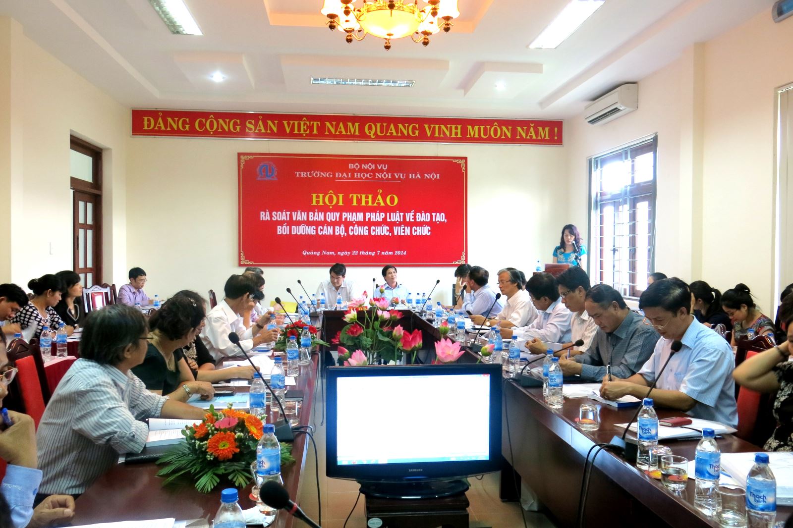 Một Hội thảo rà soát văn bản quy phạm pháp luật về đào tạo, bồi dưỡng cán bộ, công chức, viên chức