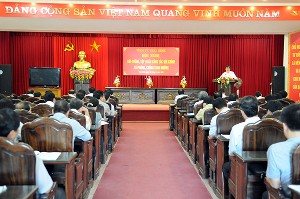 Quang cảnh buổi tập huấn