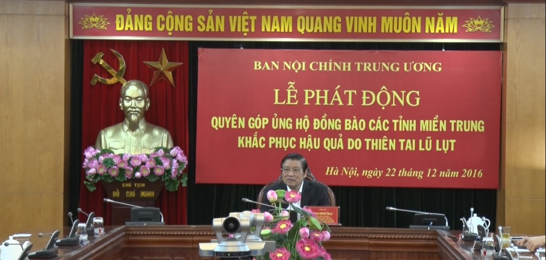 Đồng chí Phan Đình Trạc, Ủy viên Trung ương Đảng, Trưởng Ban Nội chính Trung ương, Phó Trưởng ban Thường trực Ban Chỉ đạo Trung ương về phòng, chống tham nhũng