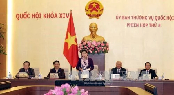 Khai mạc Phiên họp thứ 8, Ủy ban Thường vụ Quốc hội khóa XIV