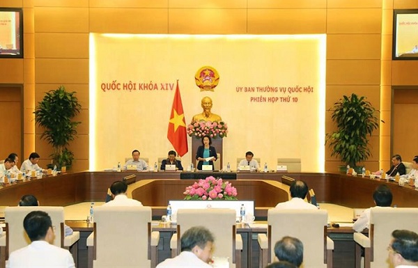 Khai mạc Kỳ họp thứ 10, Ủy ban Thường vụ quốc hội