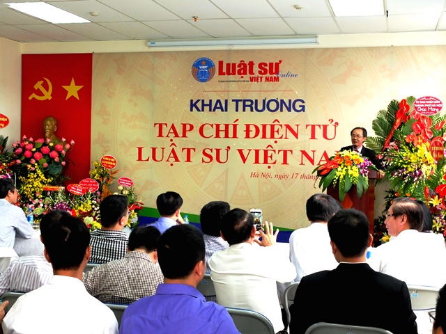  Quang cảnh Lễ khai trương Tạp chí Luật sư Việt Nam