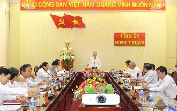 Quang cảnh cuộc họp