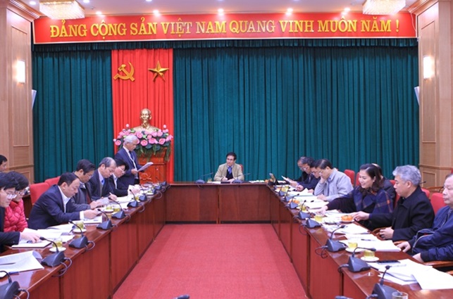 Quang cảnh cuộc họp