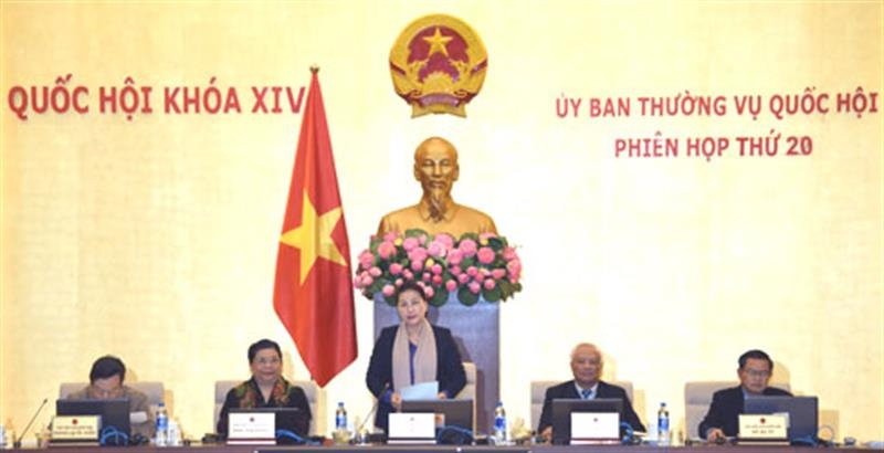 Phiên họp thứ 20 của Ủy ban Thường vụ Quốc hội khóa XIV