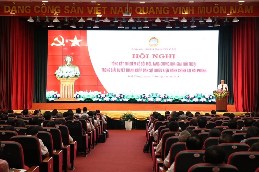 Quang cảnh Hội nghị