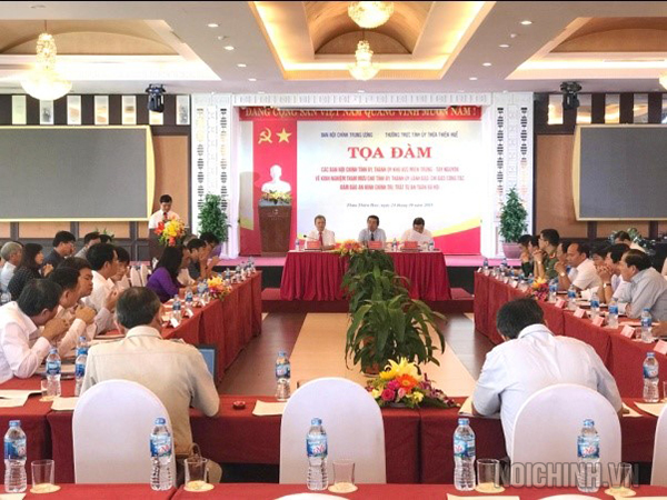 Quang cảnh buổi Tọa đàm