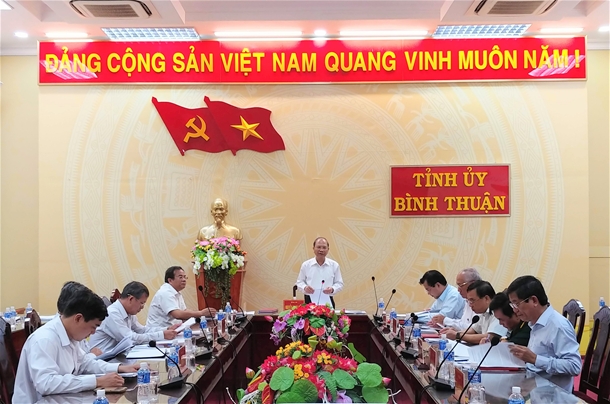 Ban Thường vụ Tỉnh ủy họp đánh giá kết quả công tác phòng, chống tham nhũng trong 9 tháng năm 2018