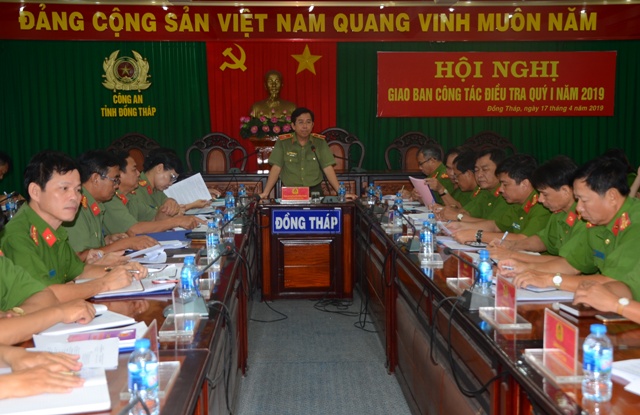 Hội nghị về công tác chấp hành pháp luật trong hoạt động điều tra, xét xử tội phạm tỉnh Đồng Tháp