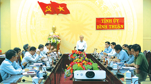 Quang cảnh cuộc họp