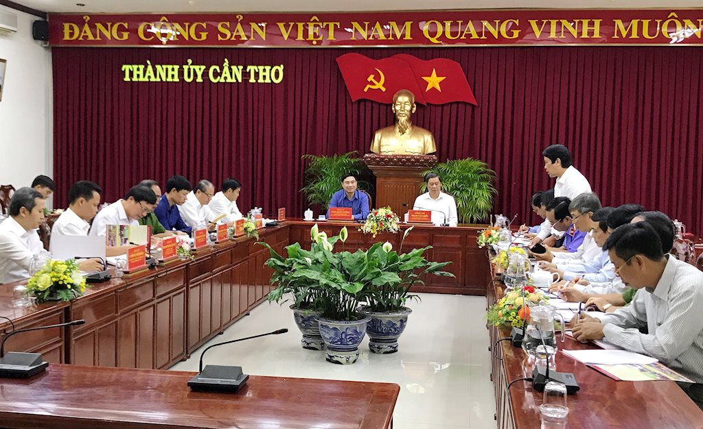 Toàn cảnh buổi làm việc