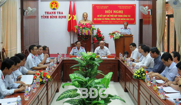 Ban Nội chính Tỉnh ủy và Thanh tra tỉnh tổ chức hội nghị Sơ kết Quy chế phối hợp trong công tác nội chính và phòng, chống tham nhũng