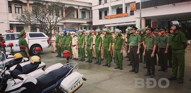 Lực lượng Công an tỉnh ra quân bảo đảm công tác an ninh trật tự