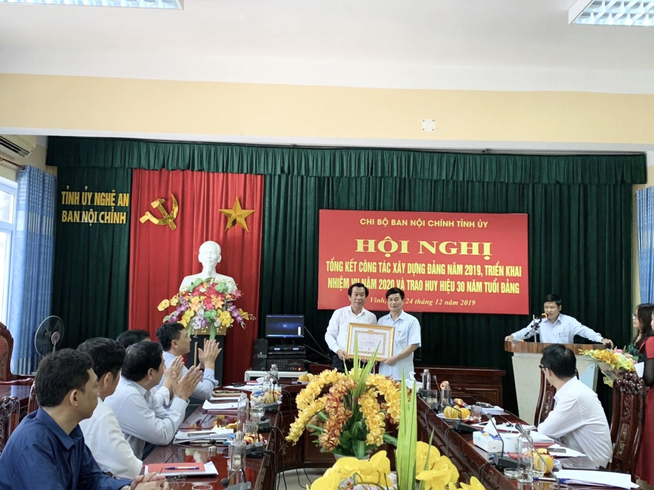 Ban Nội chính tổng kết công tác xây dựng Đảng 2019