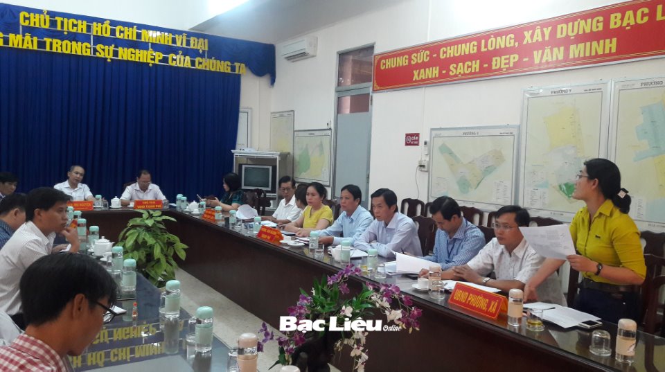 Lãnh đạo Thành ủy, UBND TP. Bạc Liêu tiếp công dân định kỳ tháng 2/2020