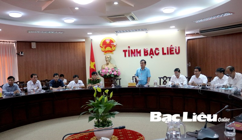 Hội nghị trực tuyến triển khai công tác phòng chống tội phạm năm 2020 tỉnh Bạc Liêu