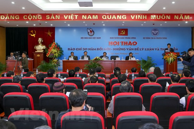 Hội thảo quốc gia về 30 năm đổi mới nền báo chí