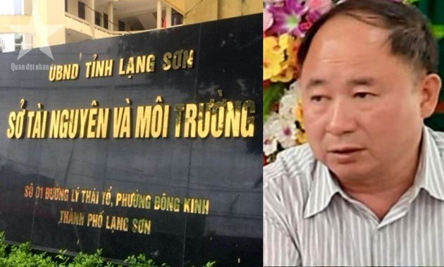 Ngày 15/4/2020, Nguyễn Đình Duyệt, Phó Giám đốc Sở Tài nguyên và Môi trường tỉnh Lạng Sơn đã bị Công an tỉnh khởi tố, bắt tạm giam về tội “Lợi dụng chức vụ quyền hạn trong khi thi hành công vụ”, gây thất thoát hàng tỷ đồng ngân sách nhà nước.