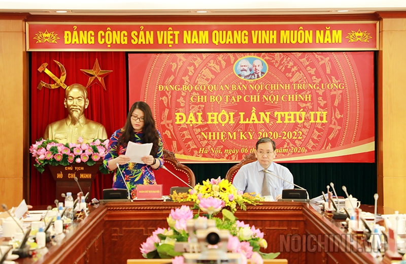 Đoàn Chủ tịch chủ trì Đại hội