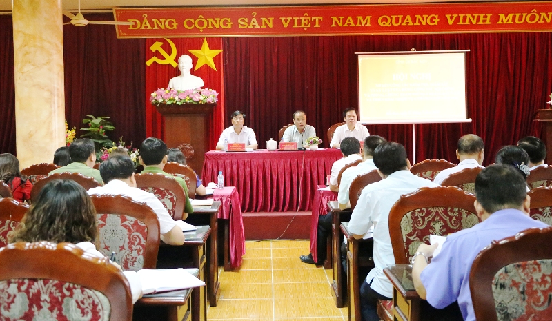 Hội nghị sơ kết công tác nội chính, phòng, chống tham nhũng và cải cách tư pháp 6 tháng đầu năm 2020 tỉnh Bắc Kạn