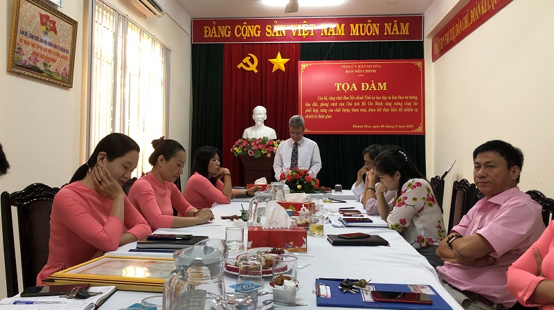 Quang cảnh buổi tọa đàm