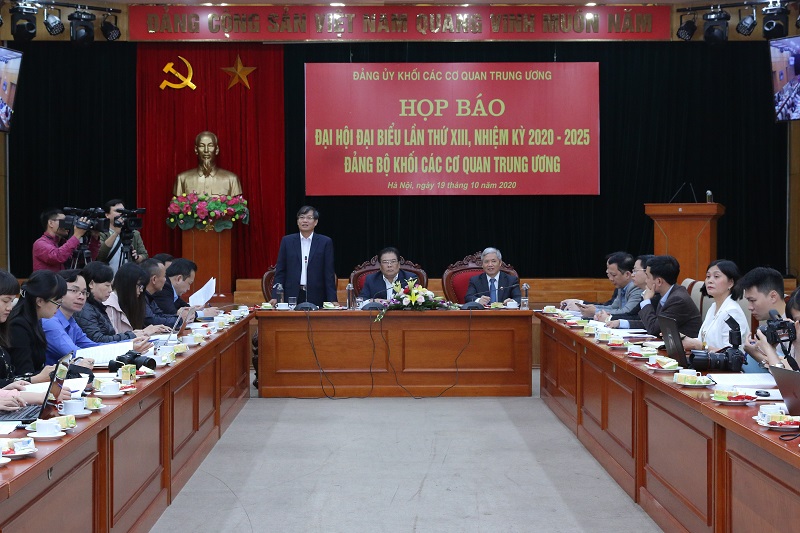 Quang cảnh buổi Họp báo