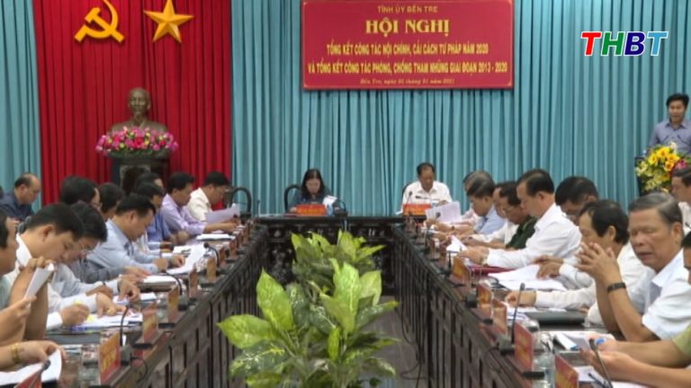 Hội nghị triển khai công tác nội chính, cải cách Tư pháp năm 2021