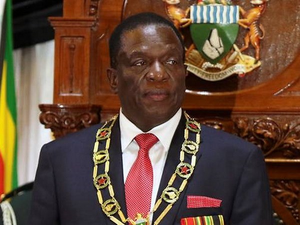 Tổng thống Zimbabwe Emmerson Mnangagwa