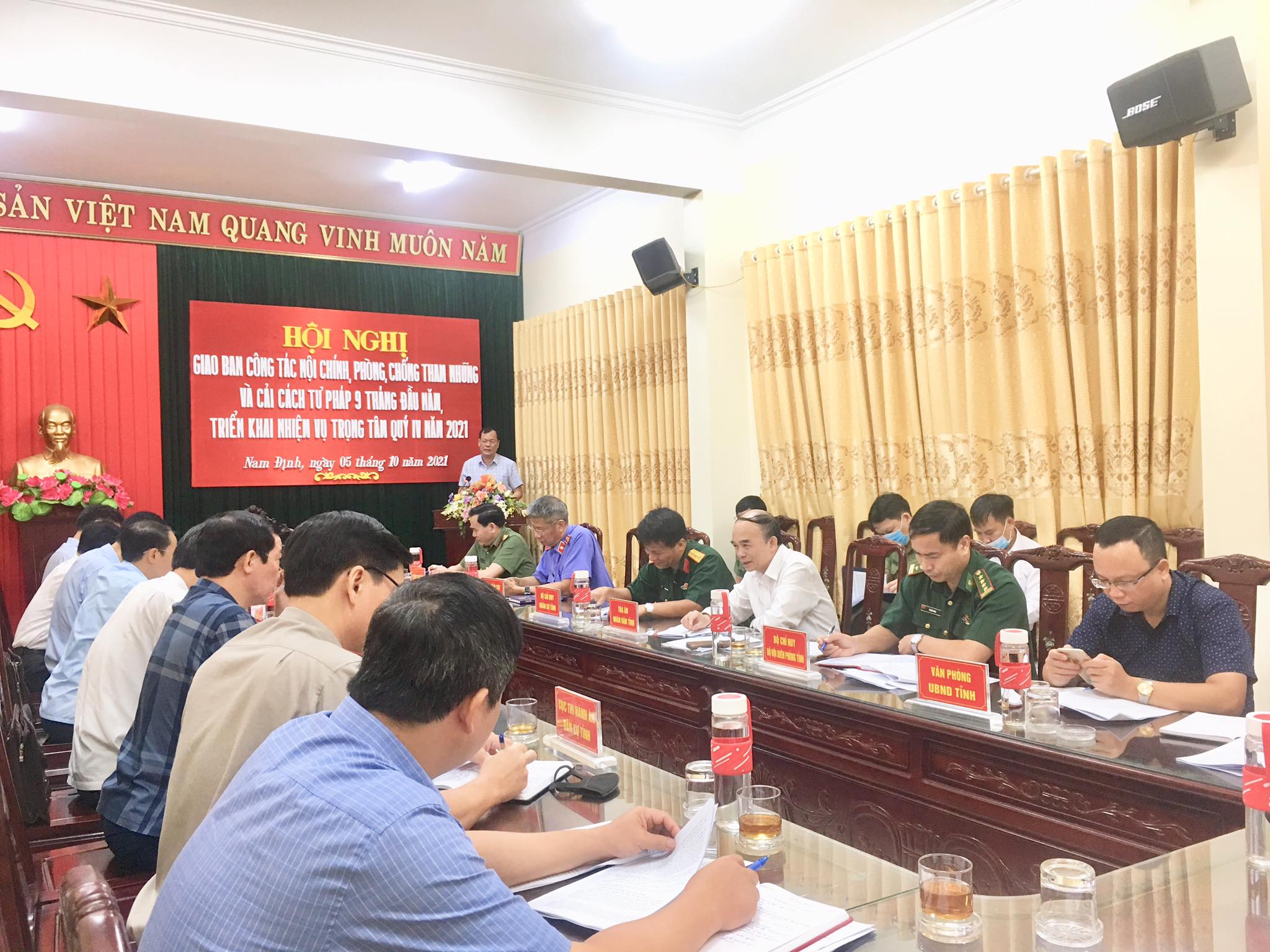 Quang cảnh Hội nghị giao ban