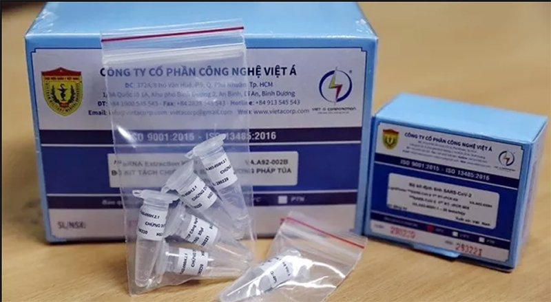 Bộ kit test xét nghiệm COVID-19 của Công ty Cổ phần Công nghệ Việt Á