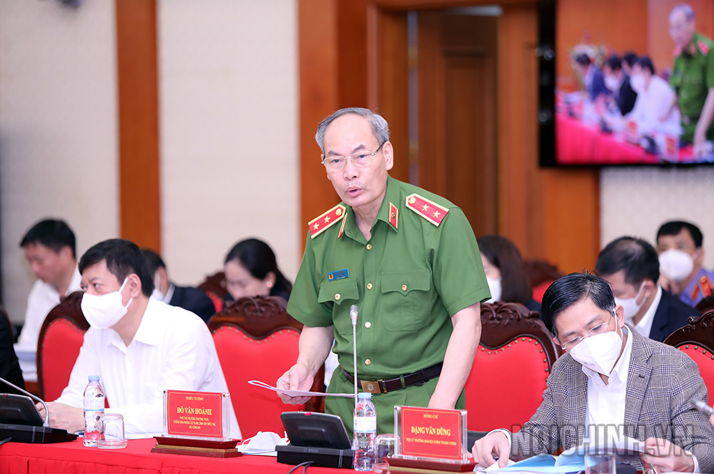 Đồng chí Đỗ Văn Hoành, Phó Thủ trưởng Thường trực, Chánh Văn phòng Cơ quan Cảnh sát điều tra, Bộ Công an