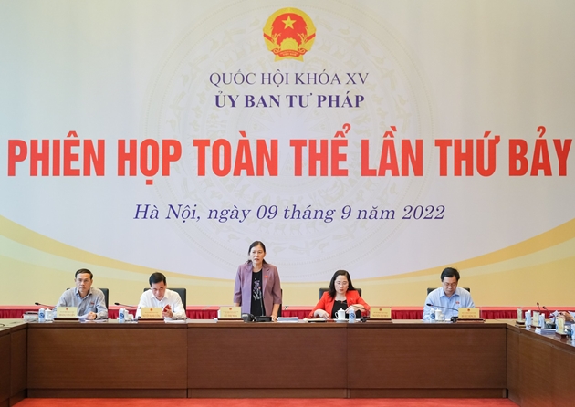 Ủy ban Tư pháp của Quốc hội họp phiên toàn thể, thẩm tra Báo cáo của Chính phủ về công tác phòng chống tham nhũng, tiêu cực năm 2022