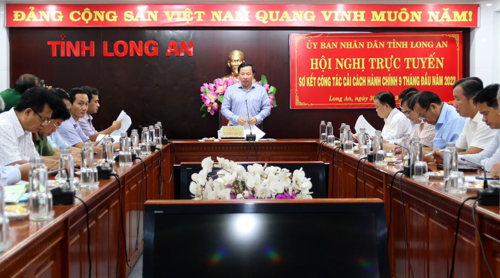 Hội nghị triển khai công tác cải cách tư pháp những tháng cuối năm 2022