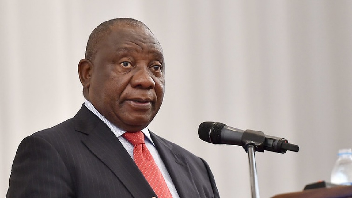 Tổng thống Nam Phi Cyril Ramaphosa