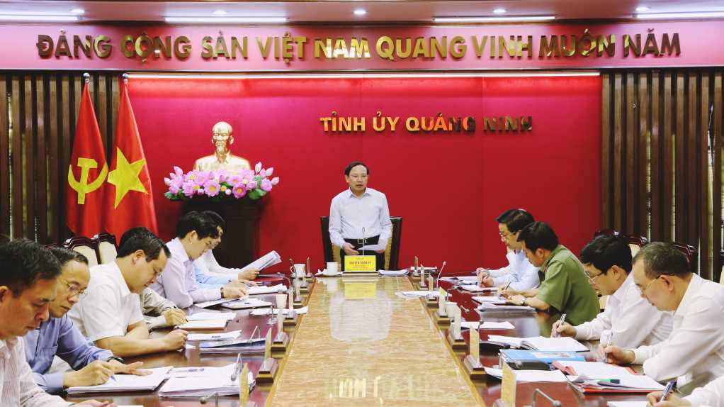 Phiên họp thứ tư Ban Chỉ đạo phòng,chống tham nhũng, tiêu cực tỉnh Quảng Ninh 