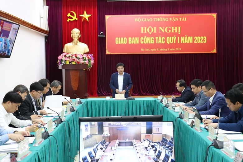 Hội nghị giao ban công tác quý I năm 2023 của Bộ Giao thông Vận tải